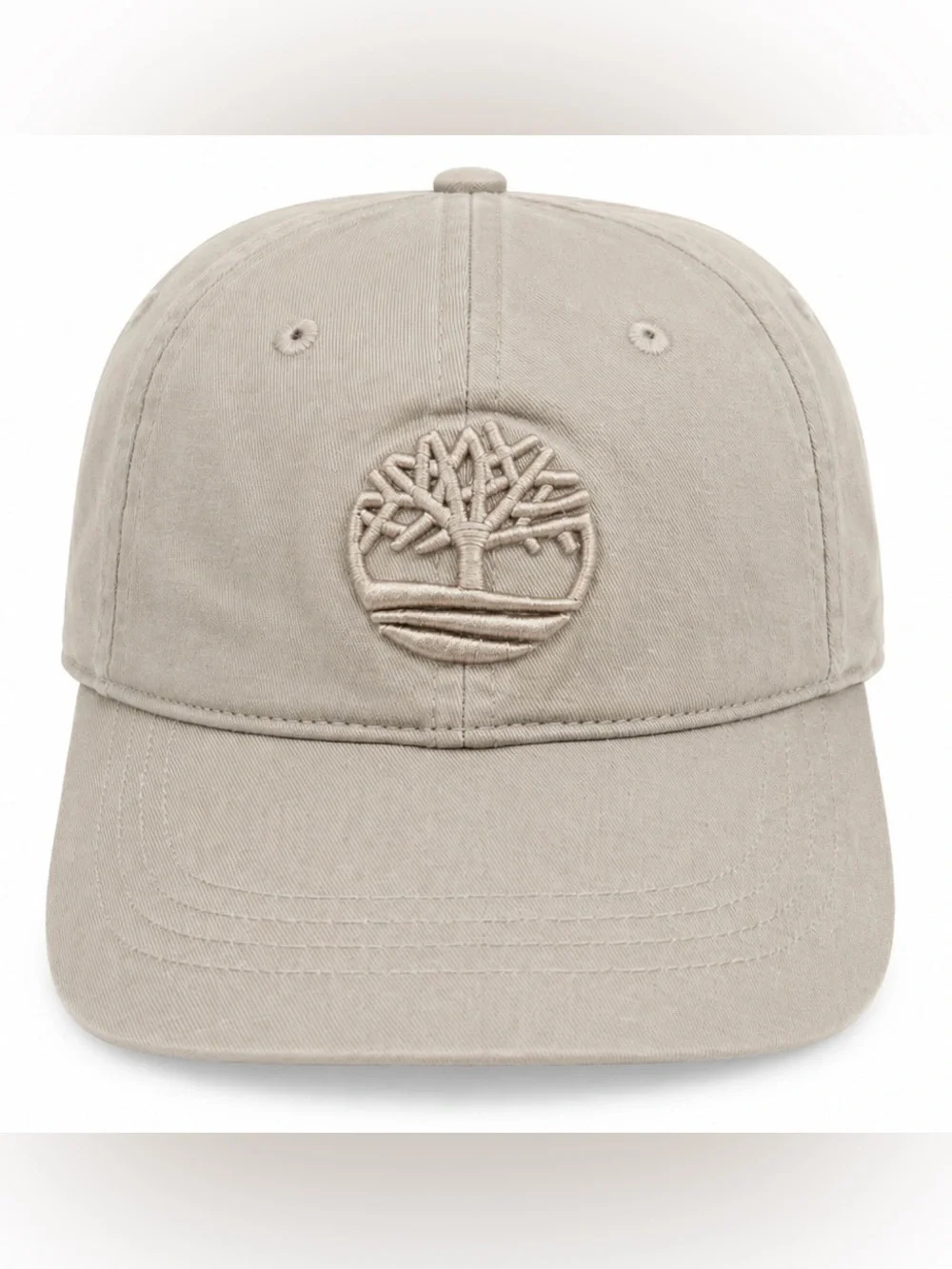 Timberland Stone Beige Embroidered Tree Cap